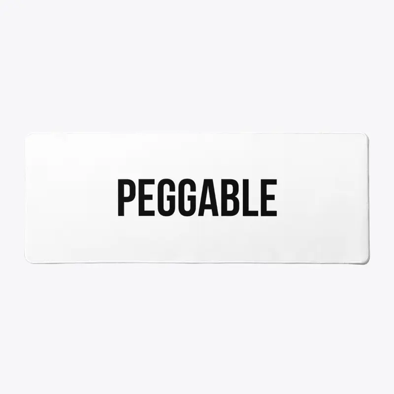 Peggable